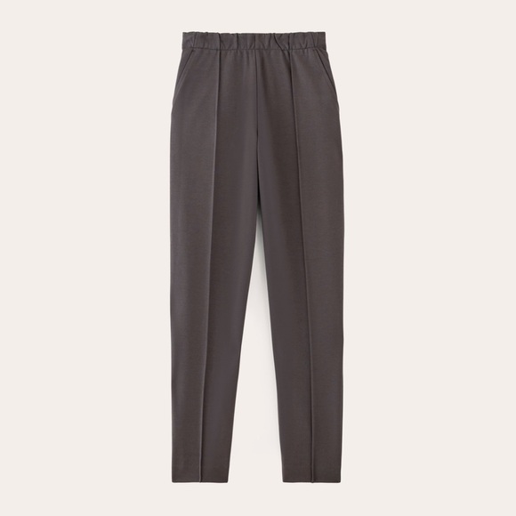 Everlane Women’s The Dream Tailored Knit Trouser Pants Grey Size S - Picture 1 of 14